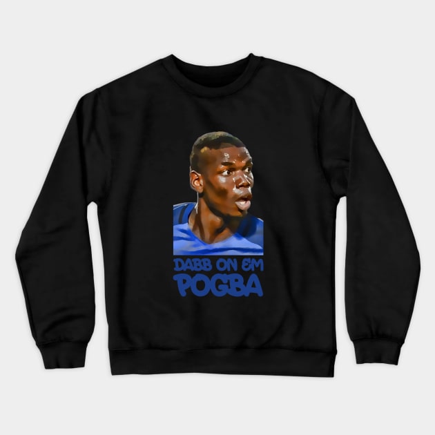 Paul Pogba Crewneck Sweatshirt by sfajar